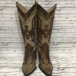 REBA Women’s Cowboy Boots sz 6